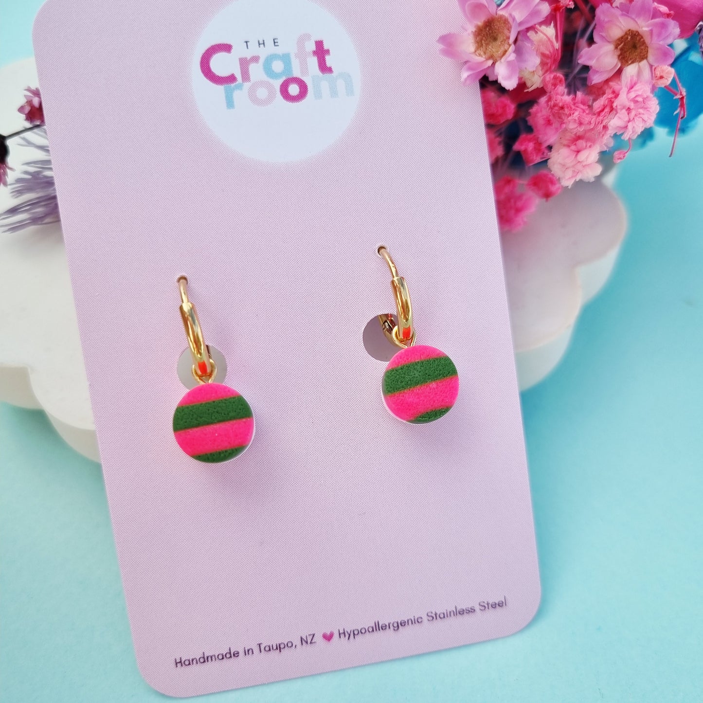 Mini huggie hoop (gold)