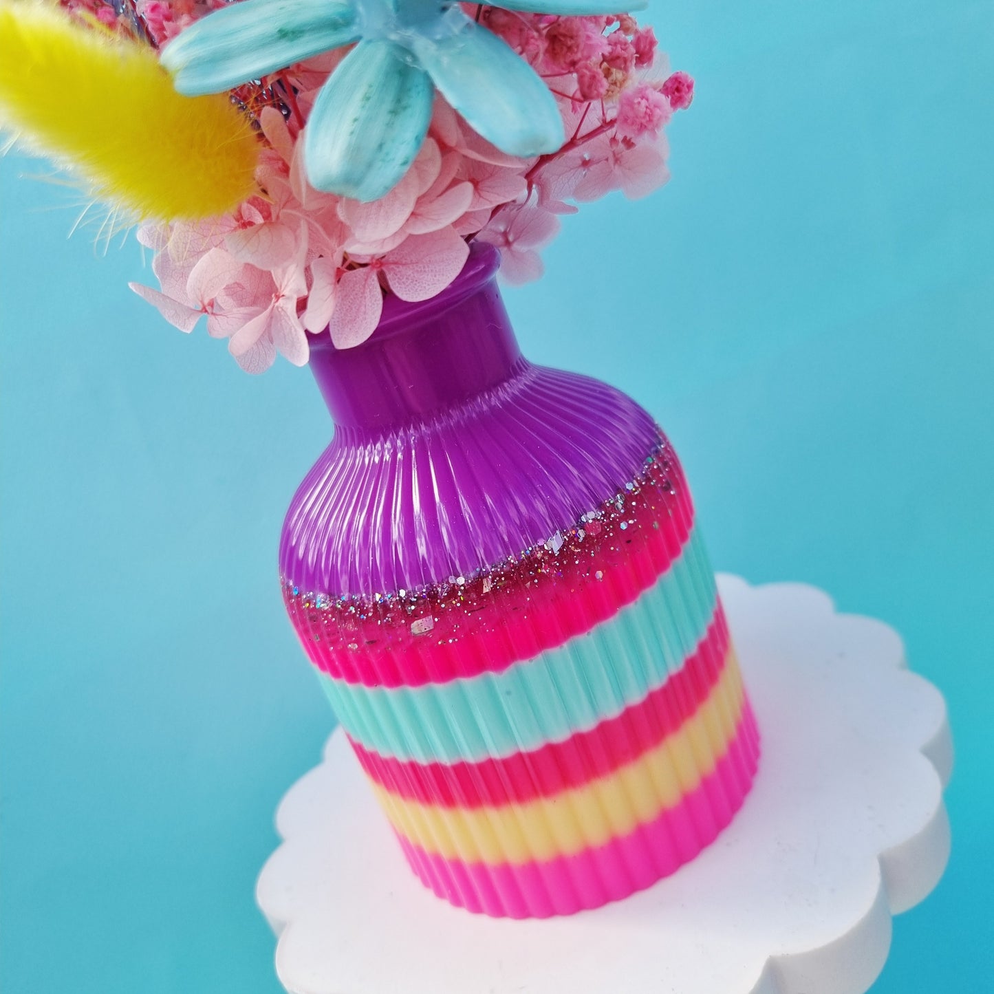 Mini posy & vase set (wide)