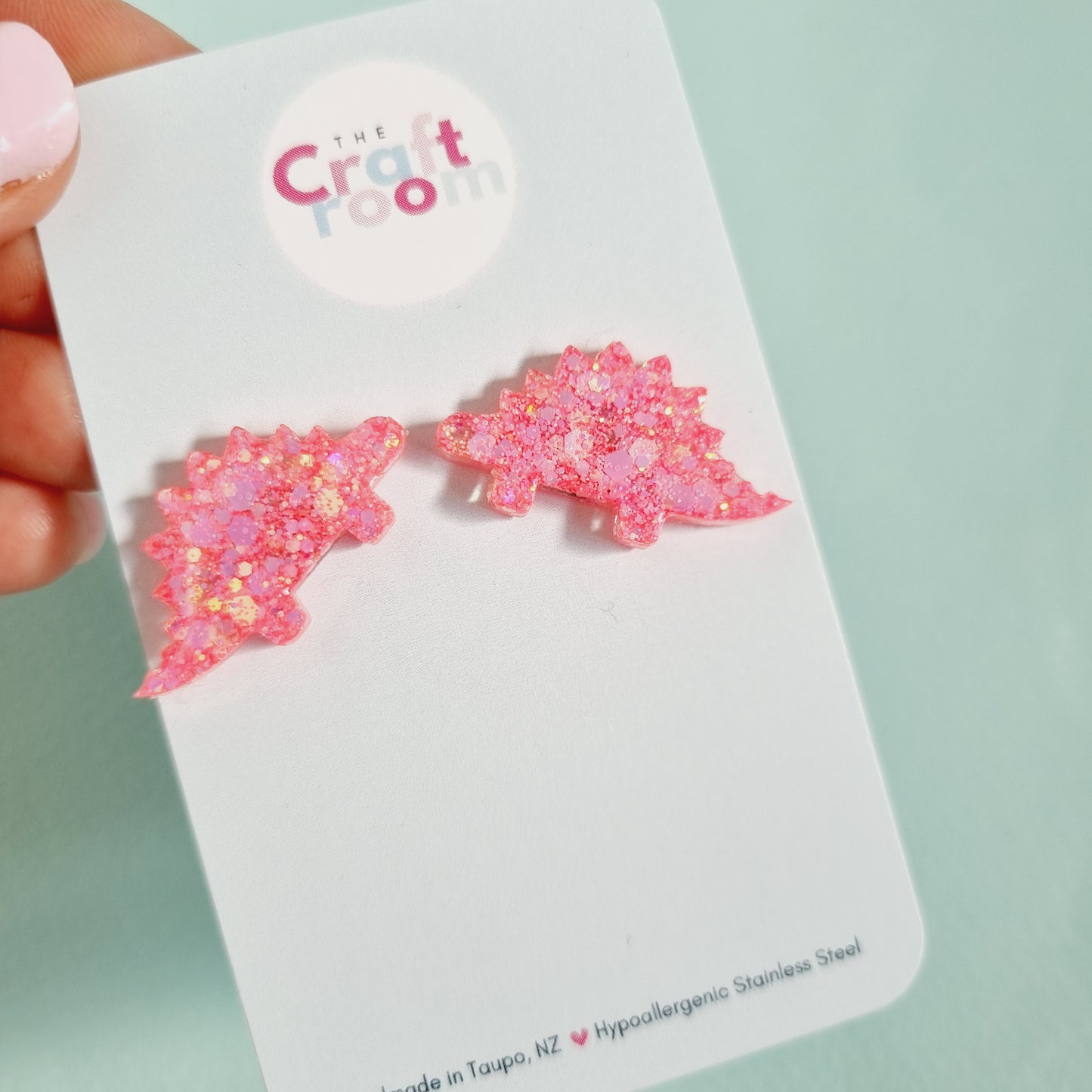 Stegosaurus studs
