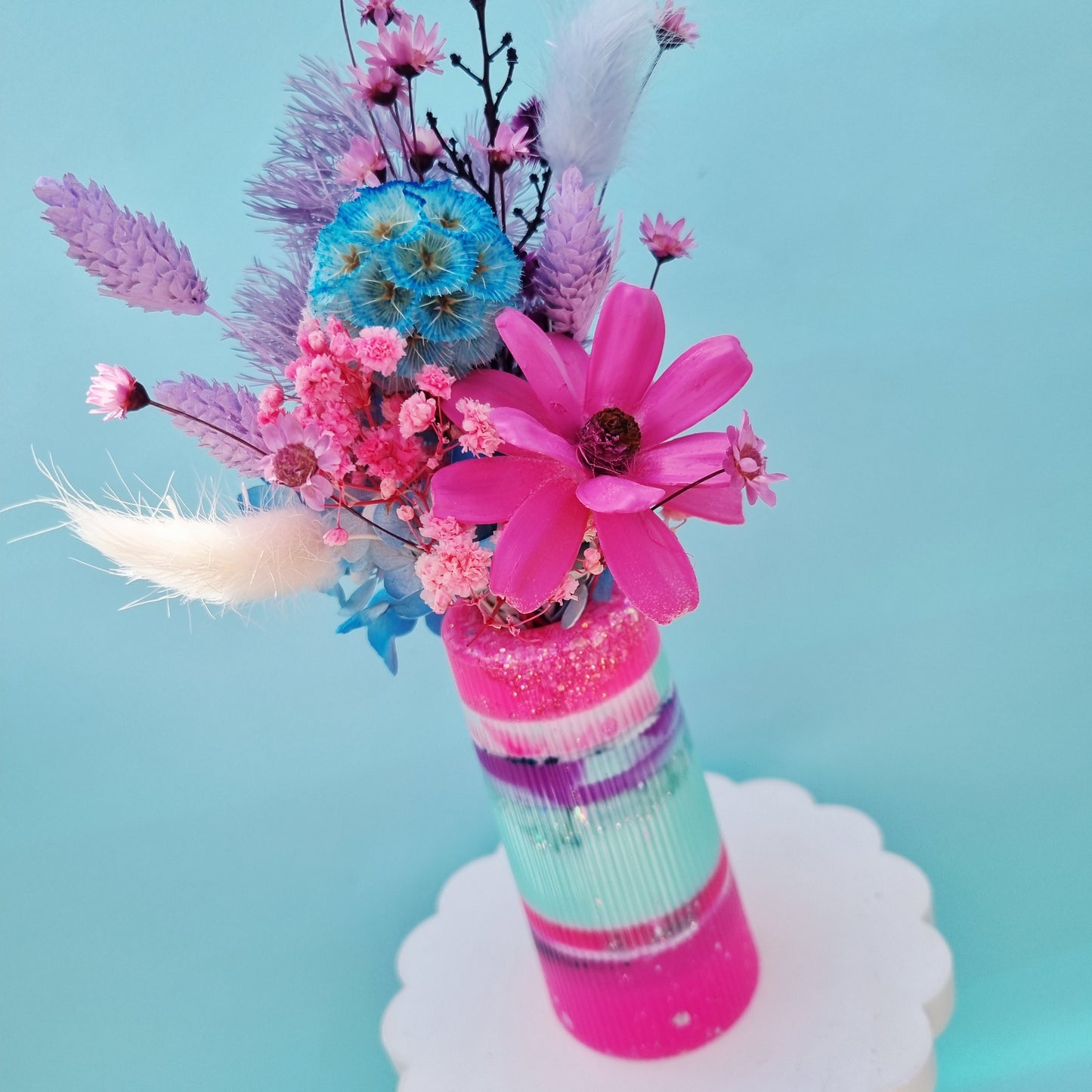 'No Waste' Mini posy & vase set