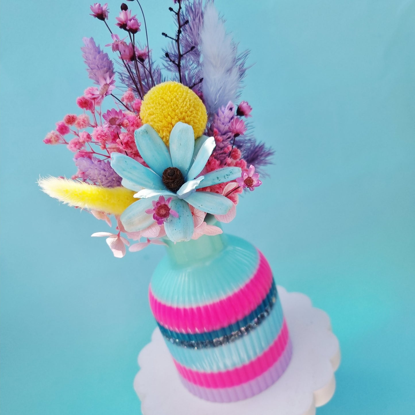 Mini posy & vase set (wide)