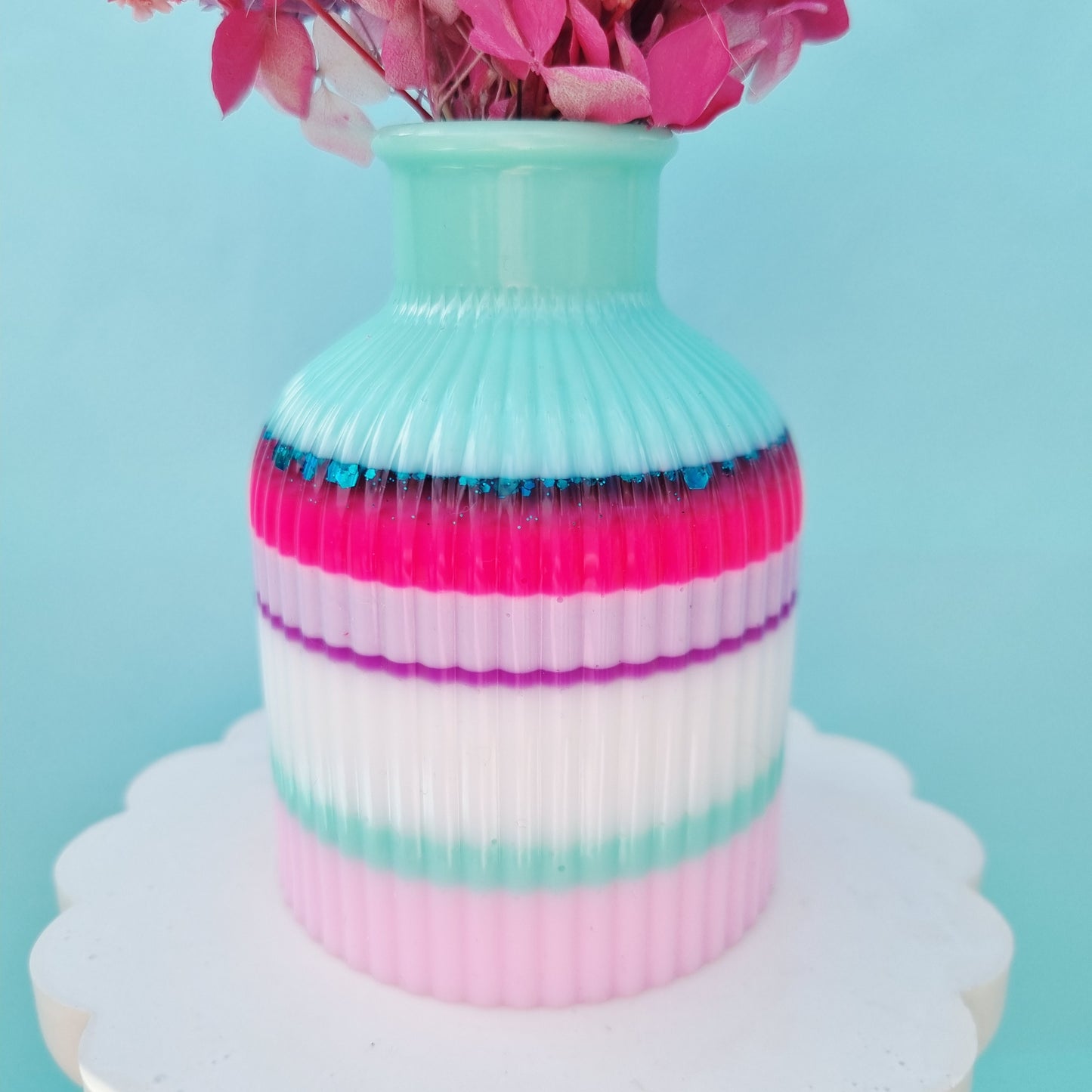 Mini posy & vase set (wide)