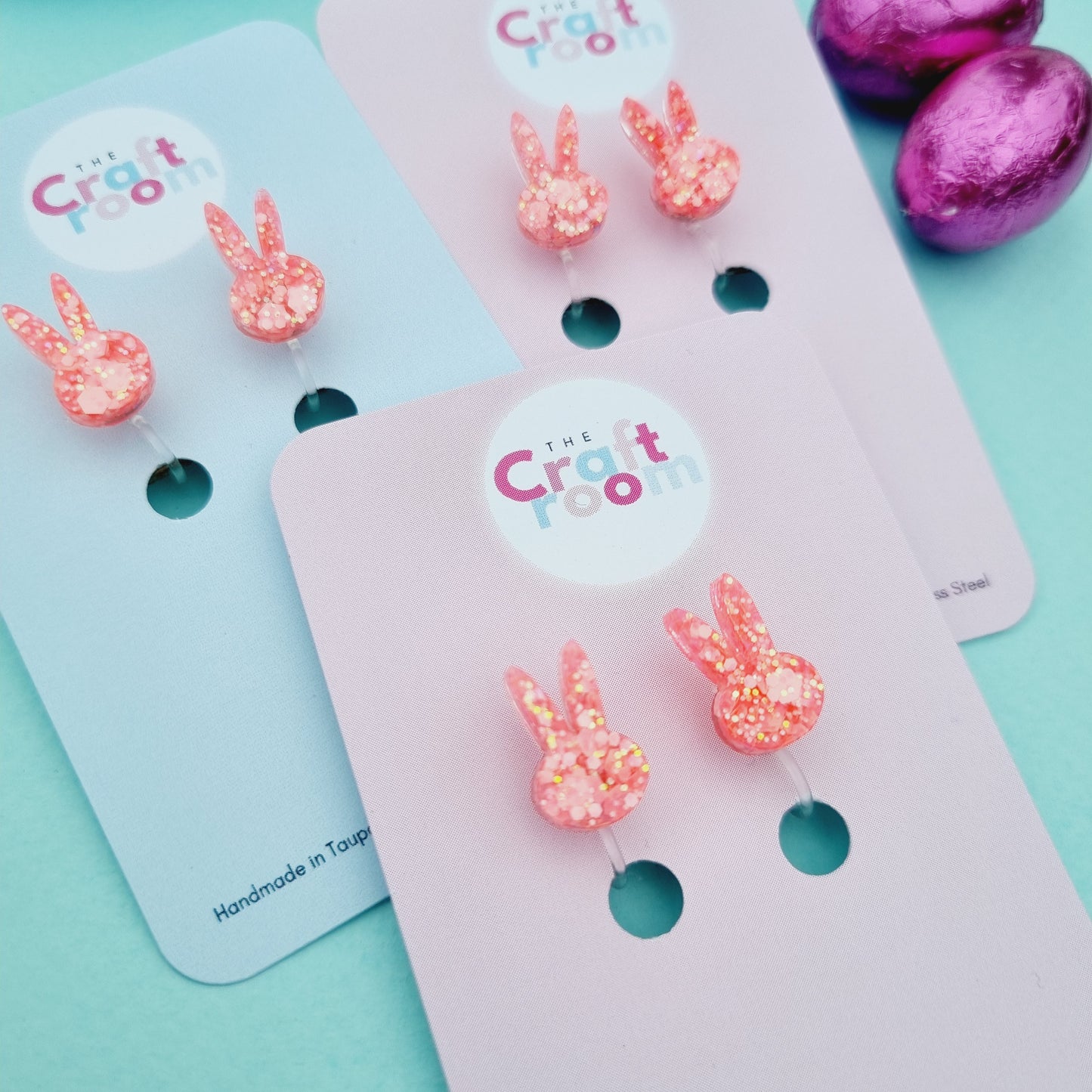 Mini bunny clip on