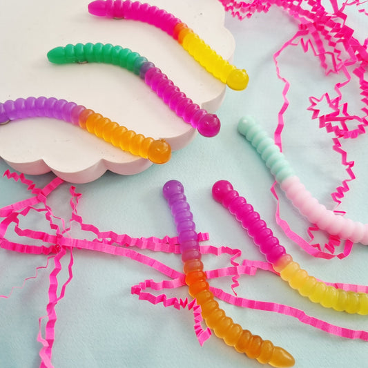 Worm lolly magnet 6pack