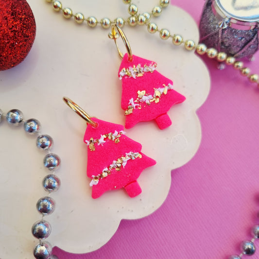 Christmas tree hoop CLIP ONS