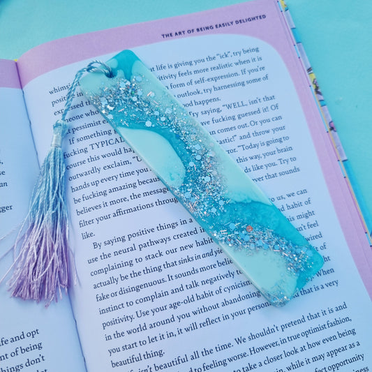 Resin bookmark