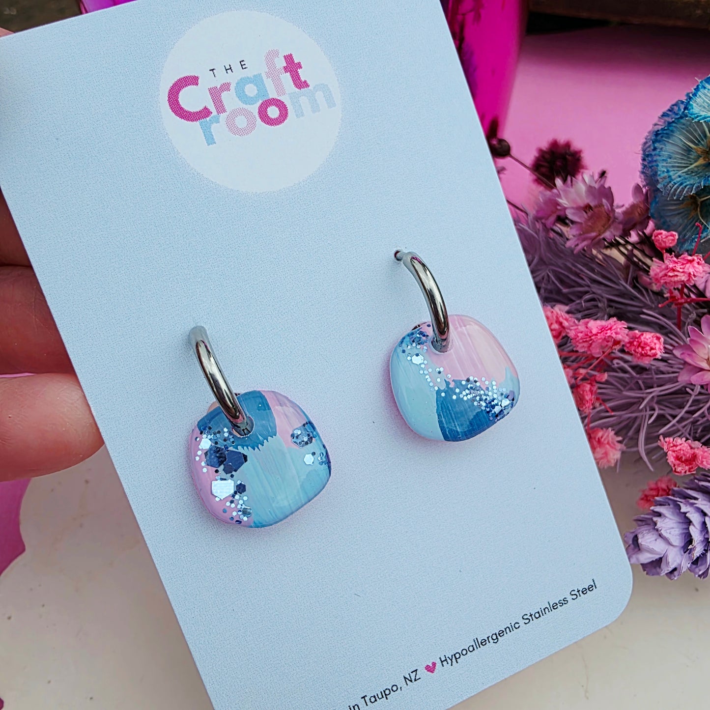 Midi Demi huggie hoop