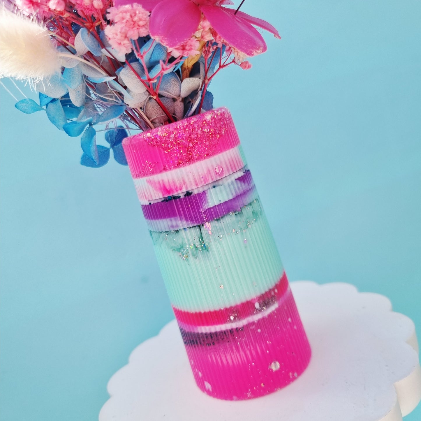 'No Waste' Mini posy & vase set