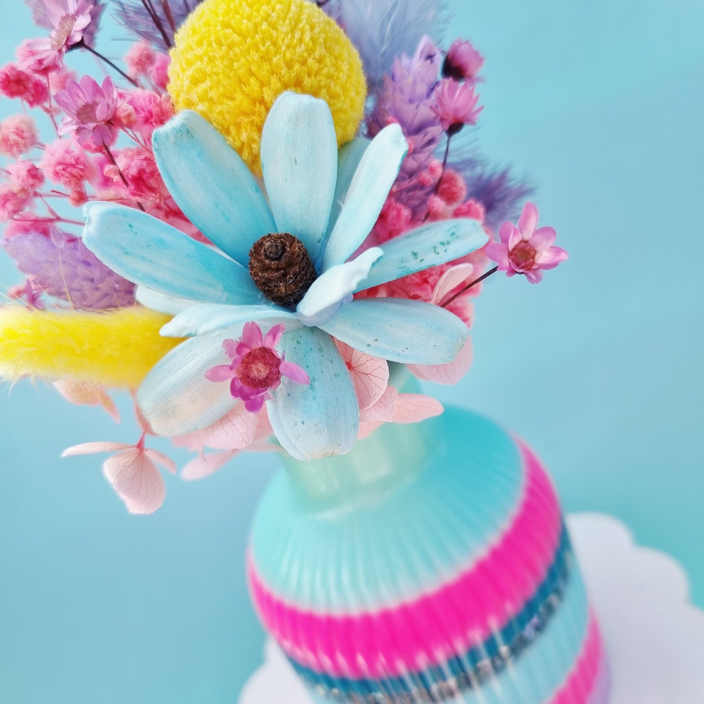Mini posy & vase set (wide)