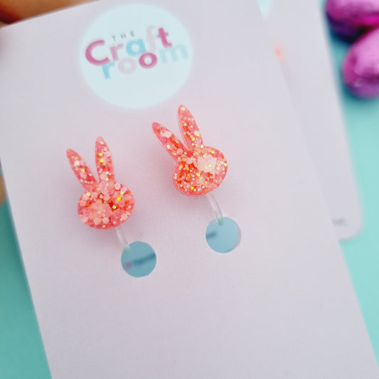 Mini bunny clip on