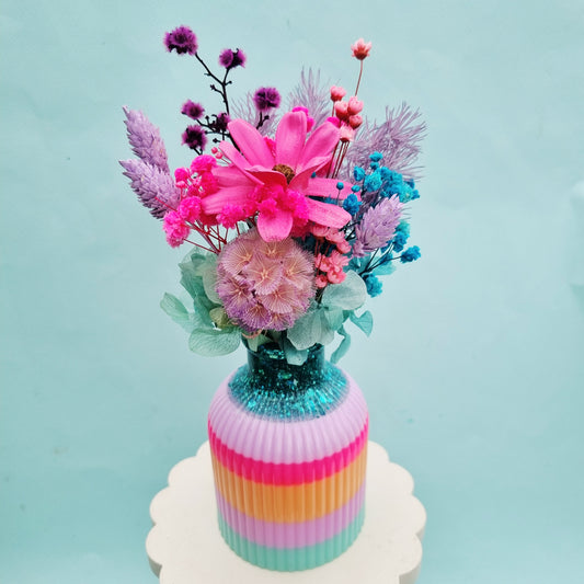 Mini posy & vase set (wide)