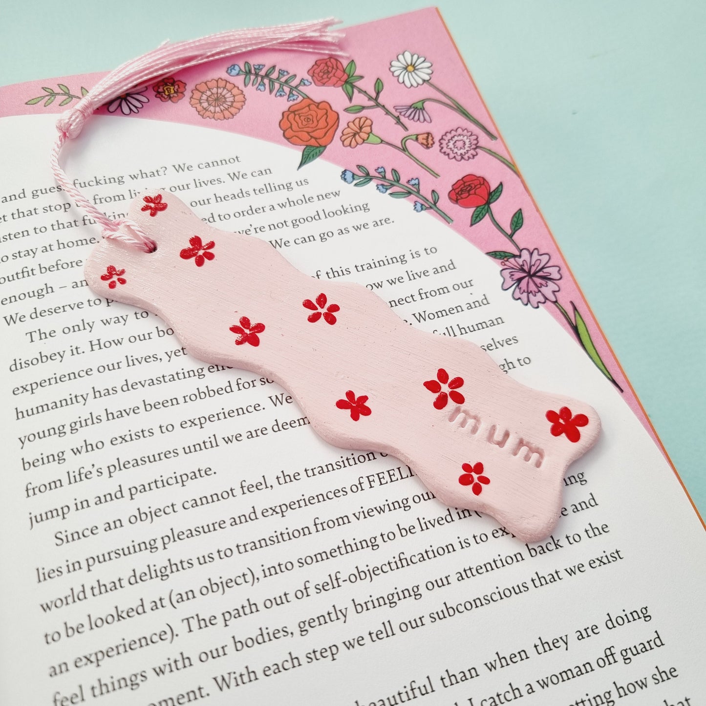 Mum clay bookmark