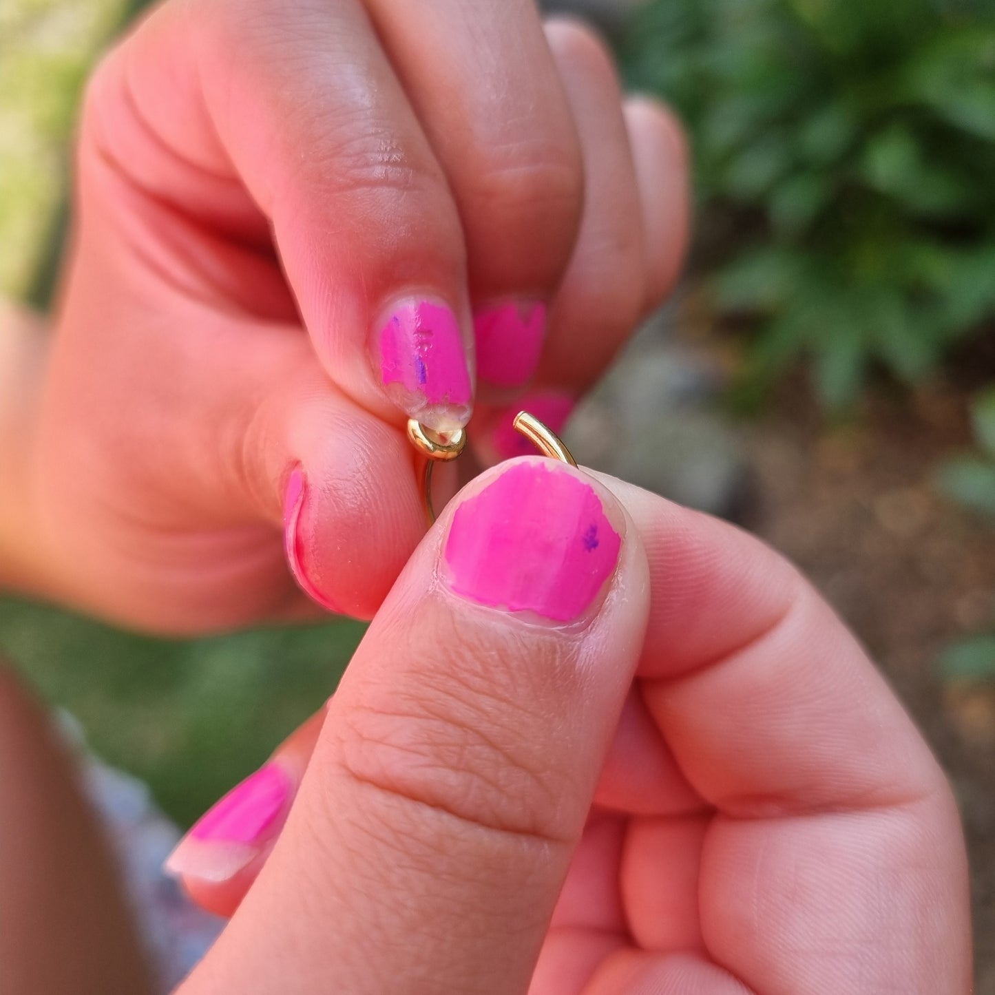 Christmas tree hoop CLIP ONS