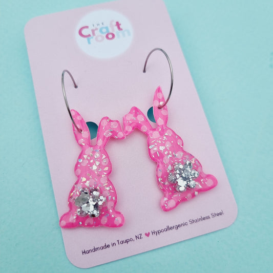 Bunny with sparkly tail