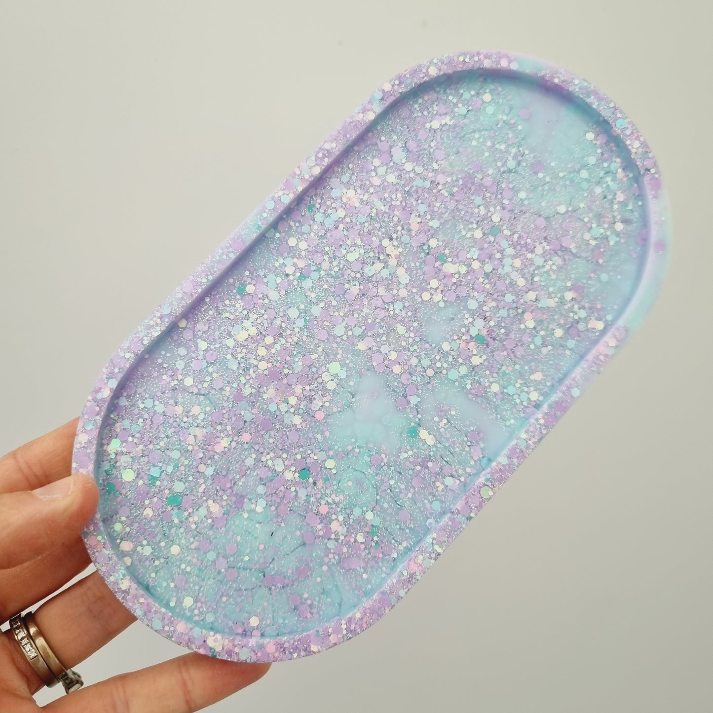 Trinket dish- unicorn sprinkles (SECONDS)