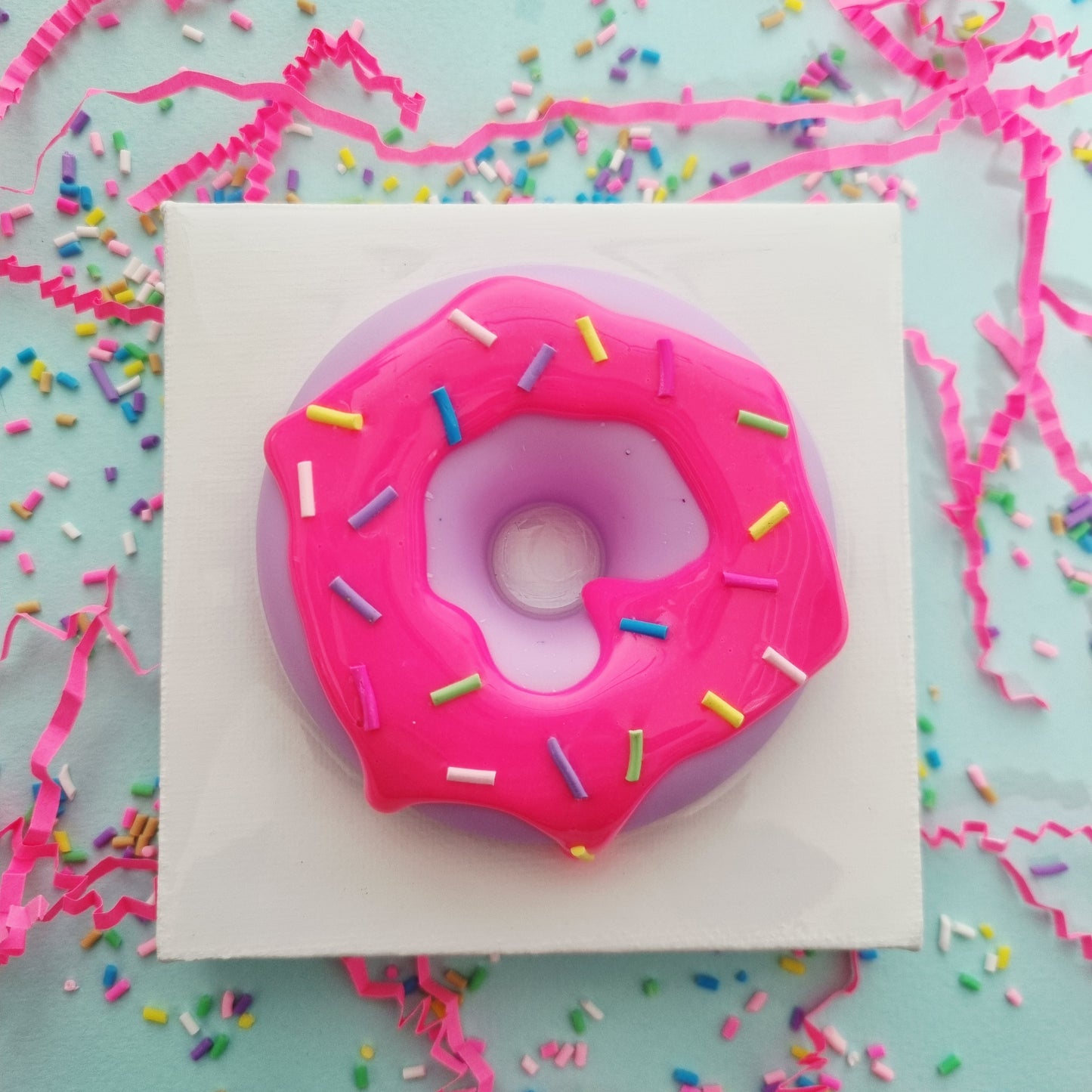 Resin wall donut