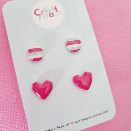 Mini stud 2 pack