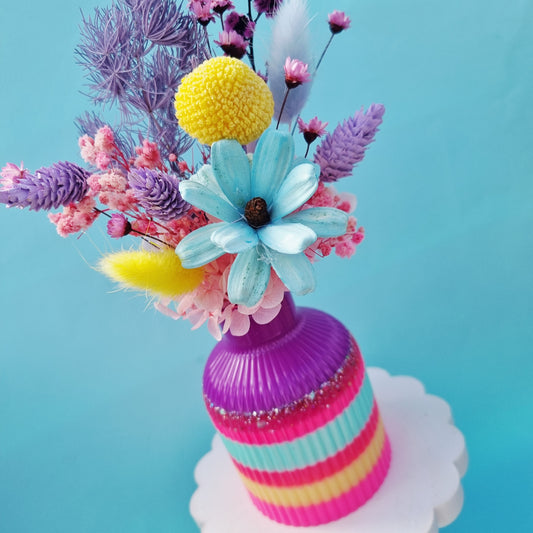 Mini posy & vase set (wide)