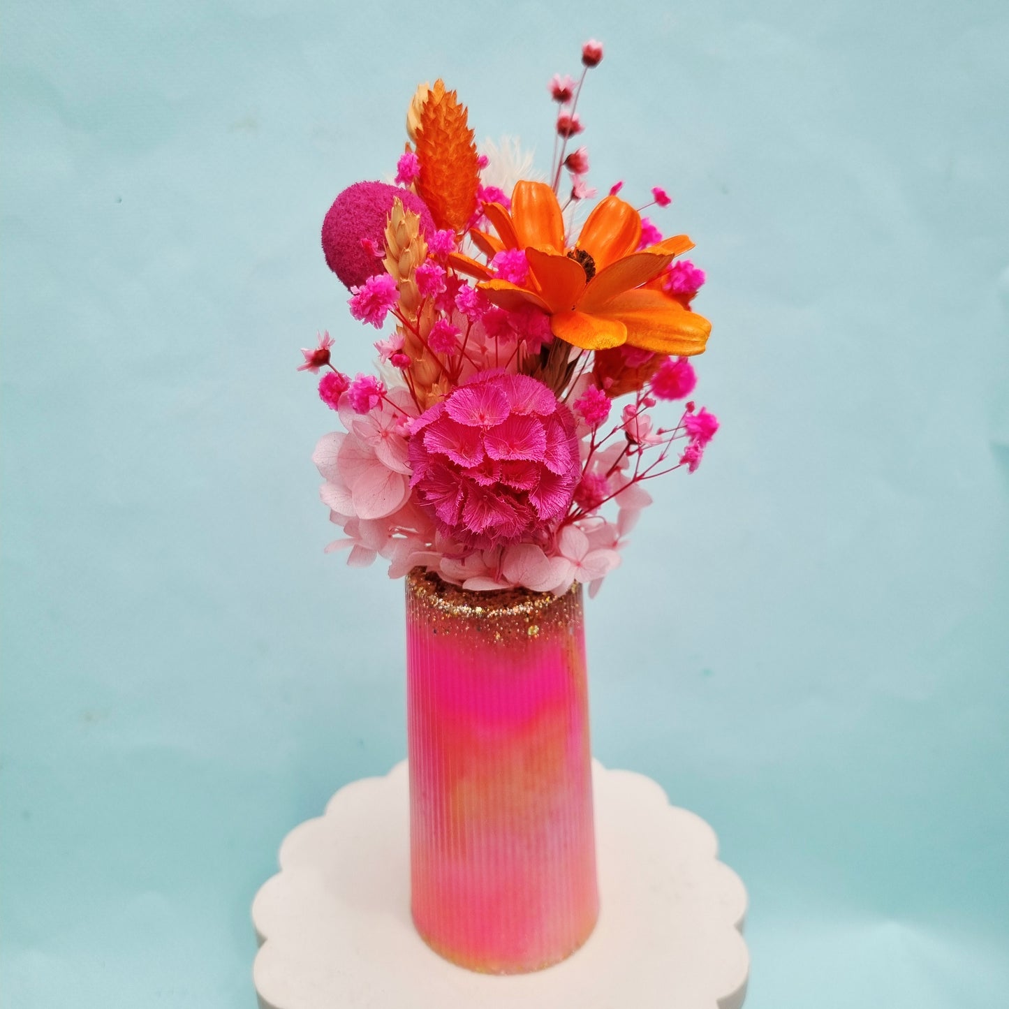 Mini posy & vase set