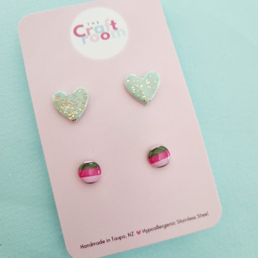 Mini stud 2 pack