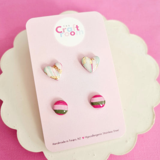 Mini stud 2 pack