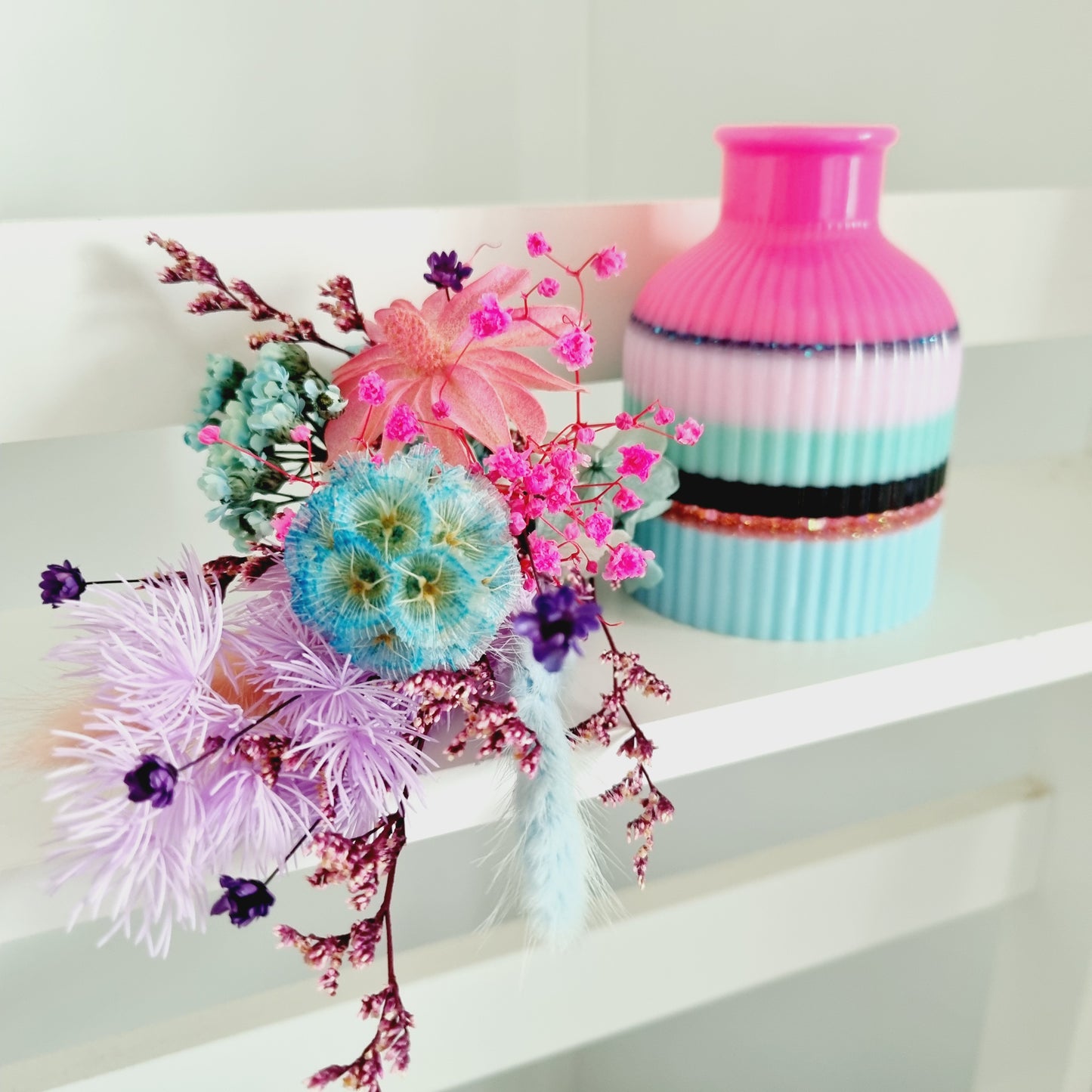 Mini posy & vase set (wide)