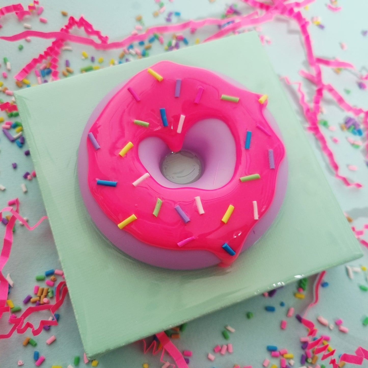 Resin wall donut