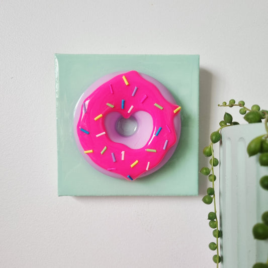 Resin wall donut