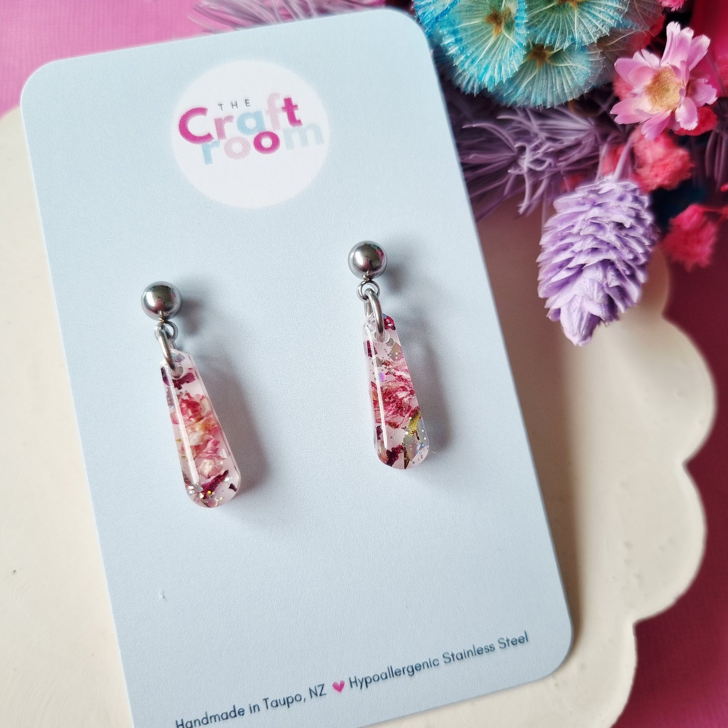 Manuka mini stud drop