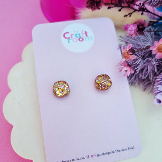 Mini glitter stud