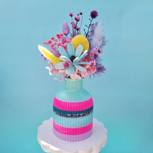 Mini posy & vase set (wide)