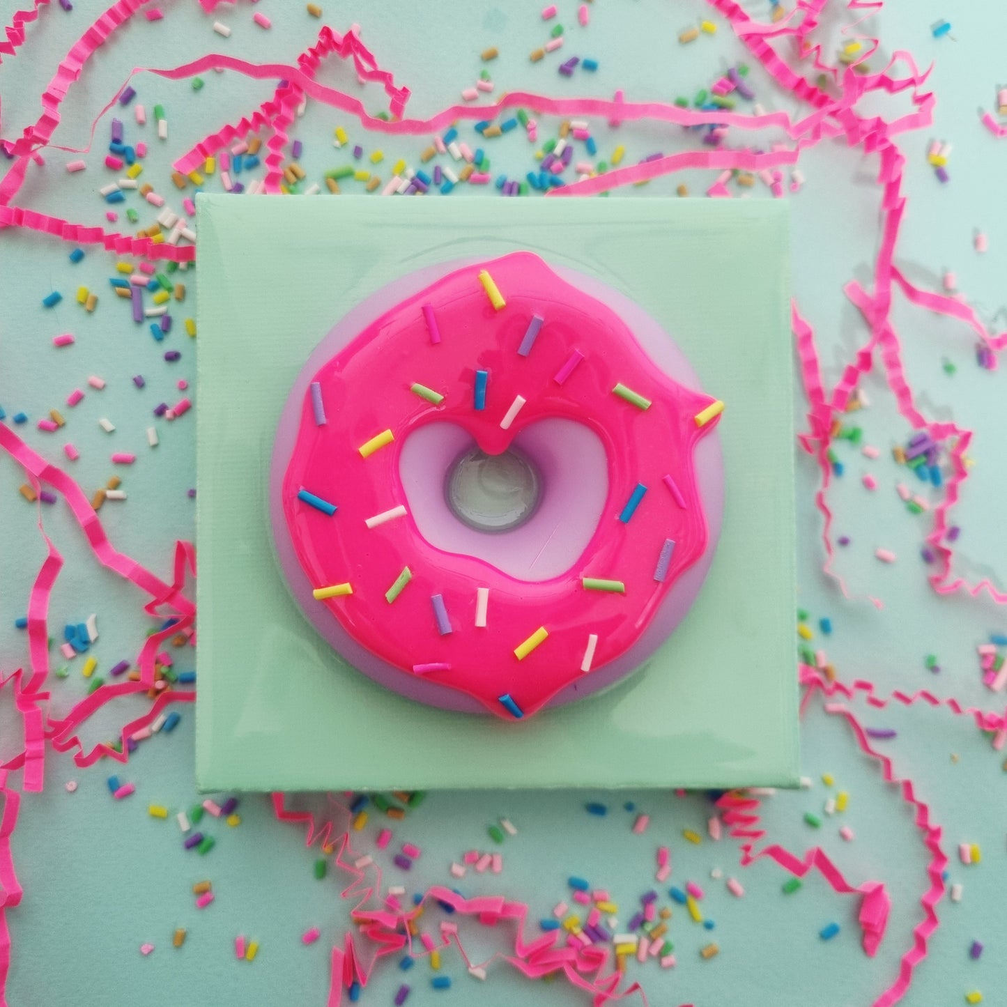 Resin wall donut