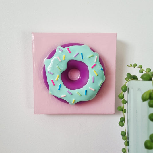 Resin wall donut