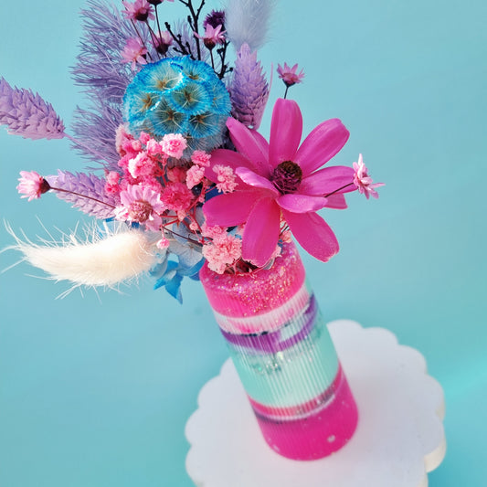 'No Waste' Mini posy & vase set