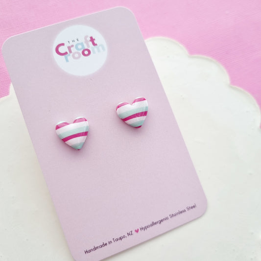 Heart stud