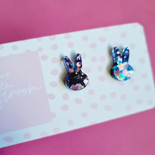 Mini bunny stud (colour change purple/blue)