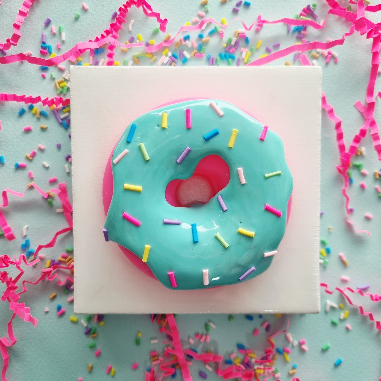 Resin wall donut
