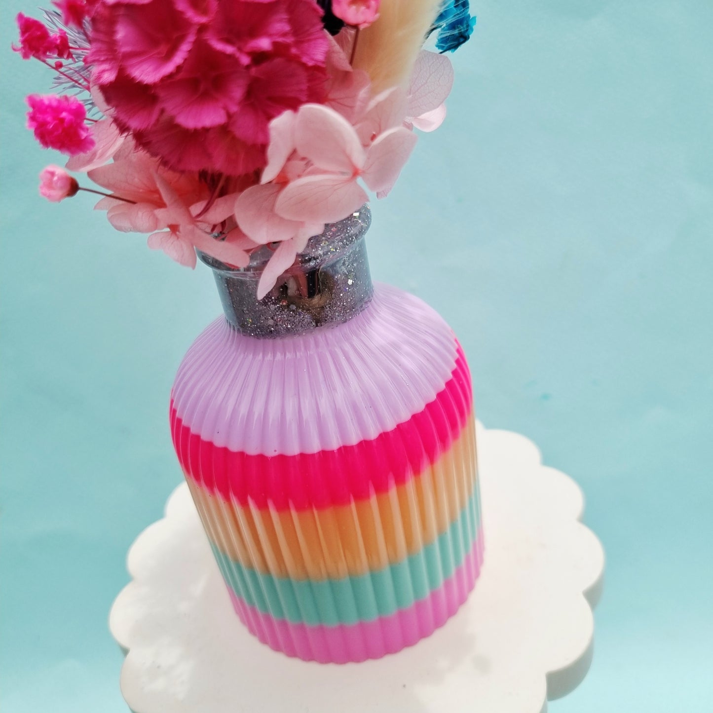 Mini posy & vase set (wide)