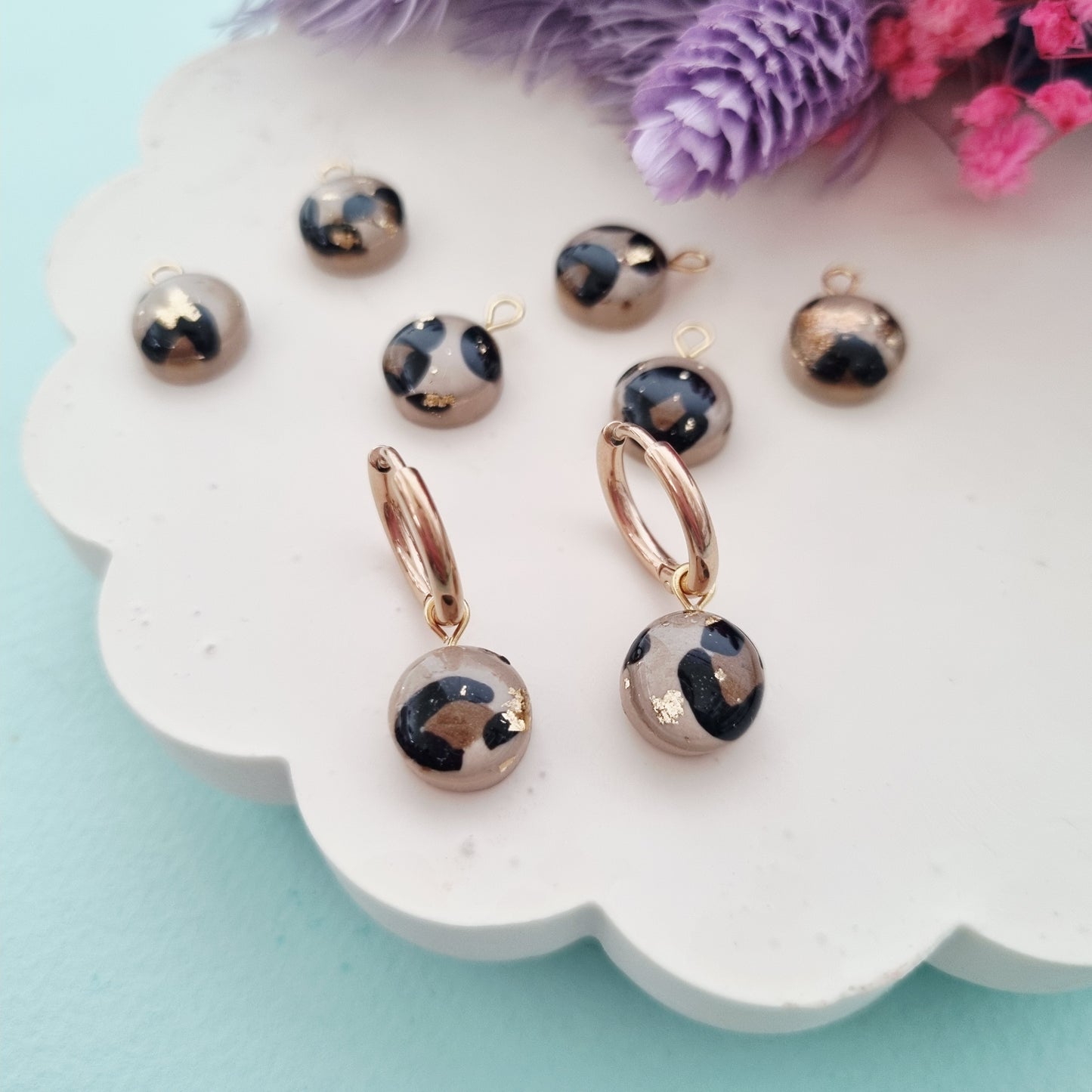 Mini leopard charm
