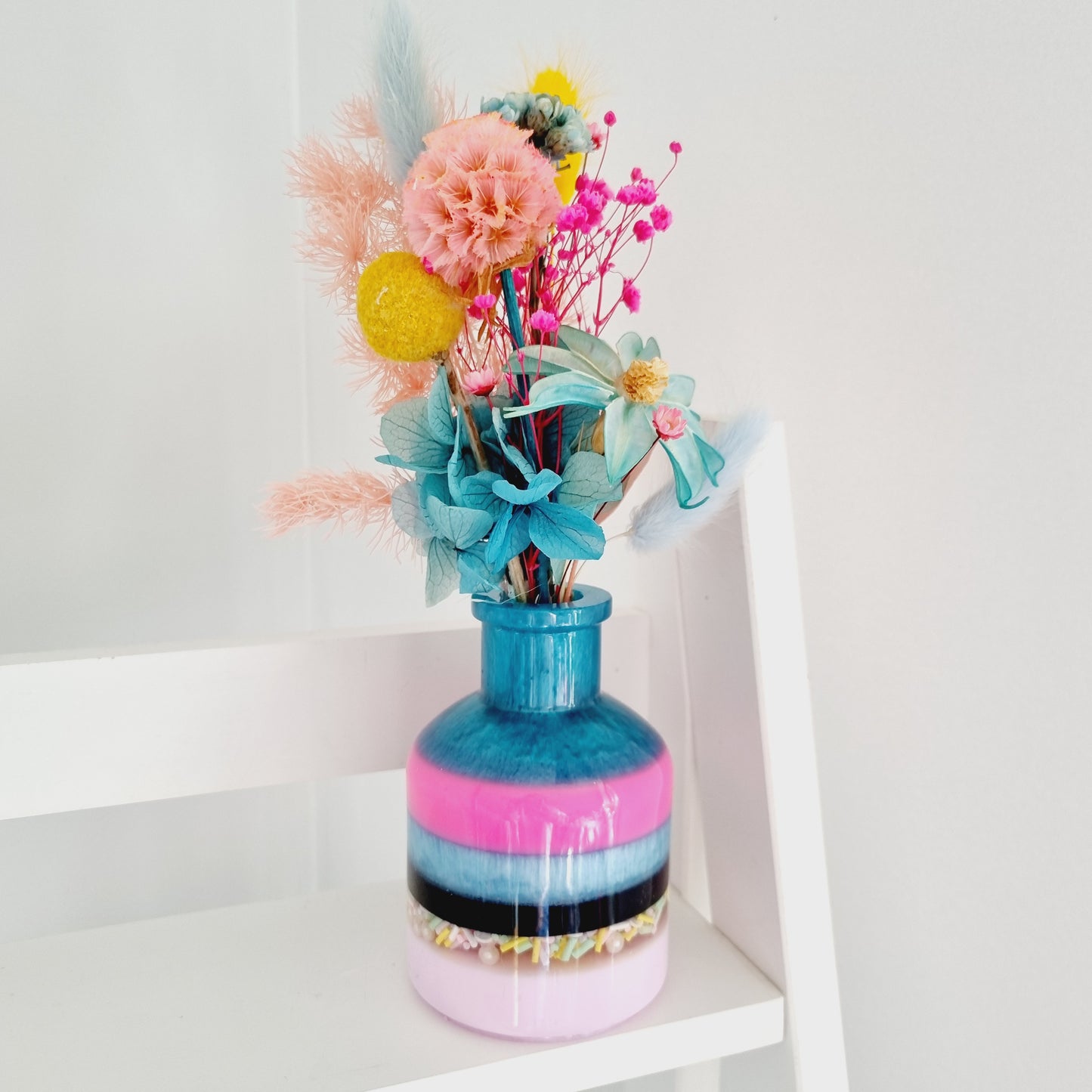 Mini posy & vase set (wide)