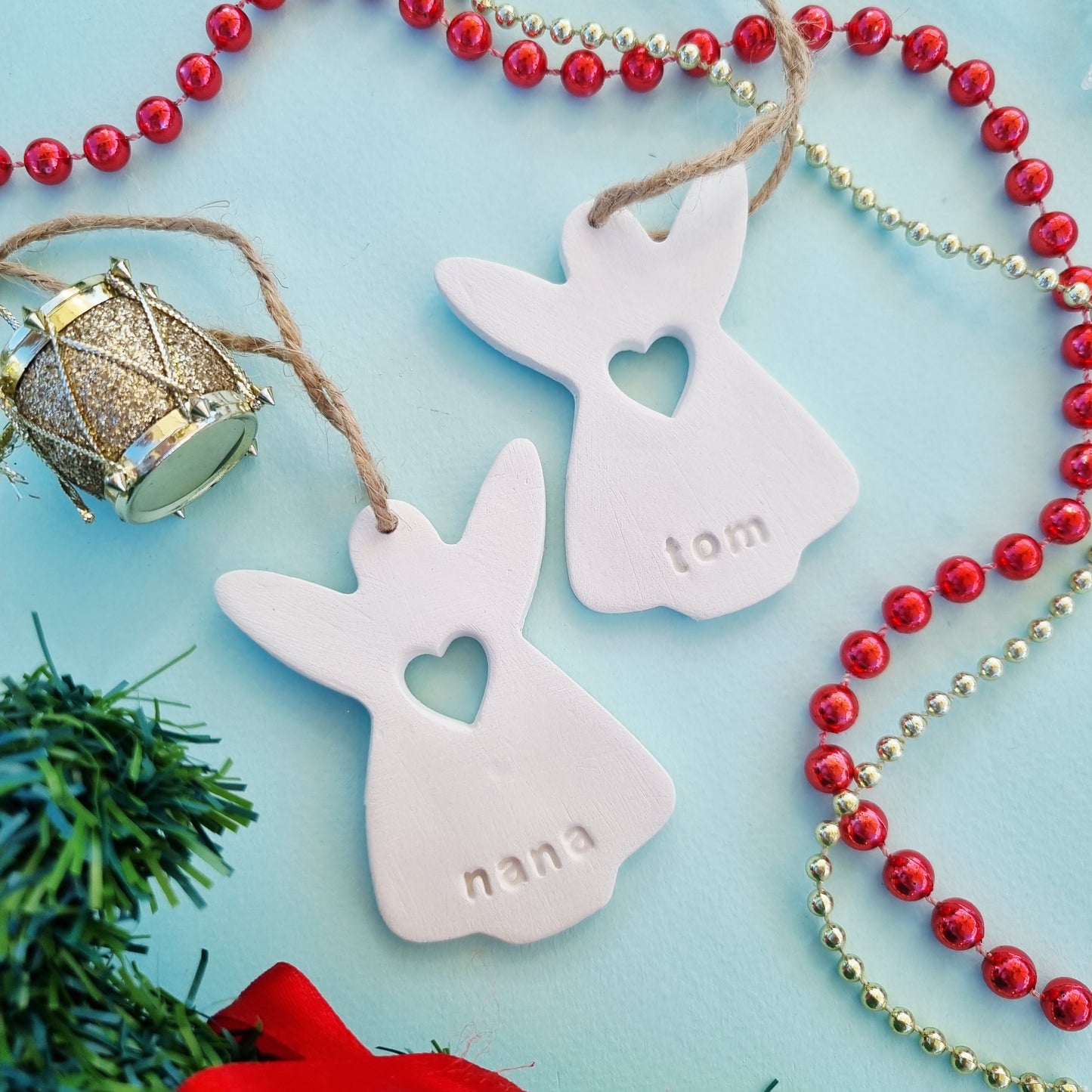 Personalised angel memorial keepsake