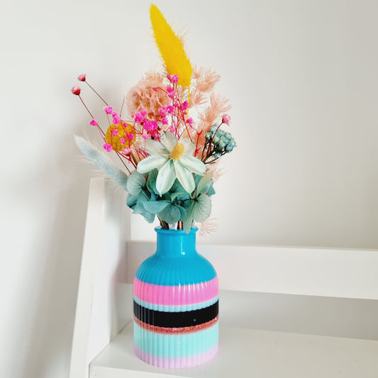 Mini posy & vase set (wide)