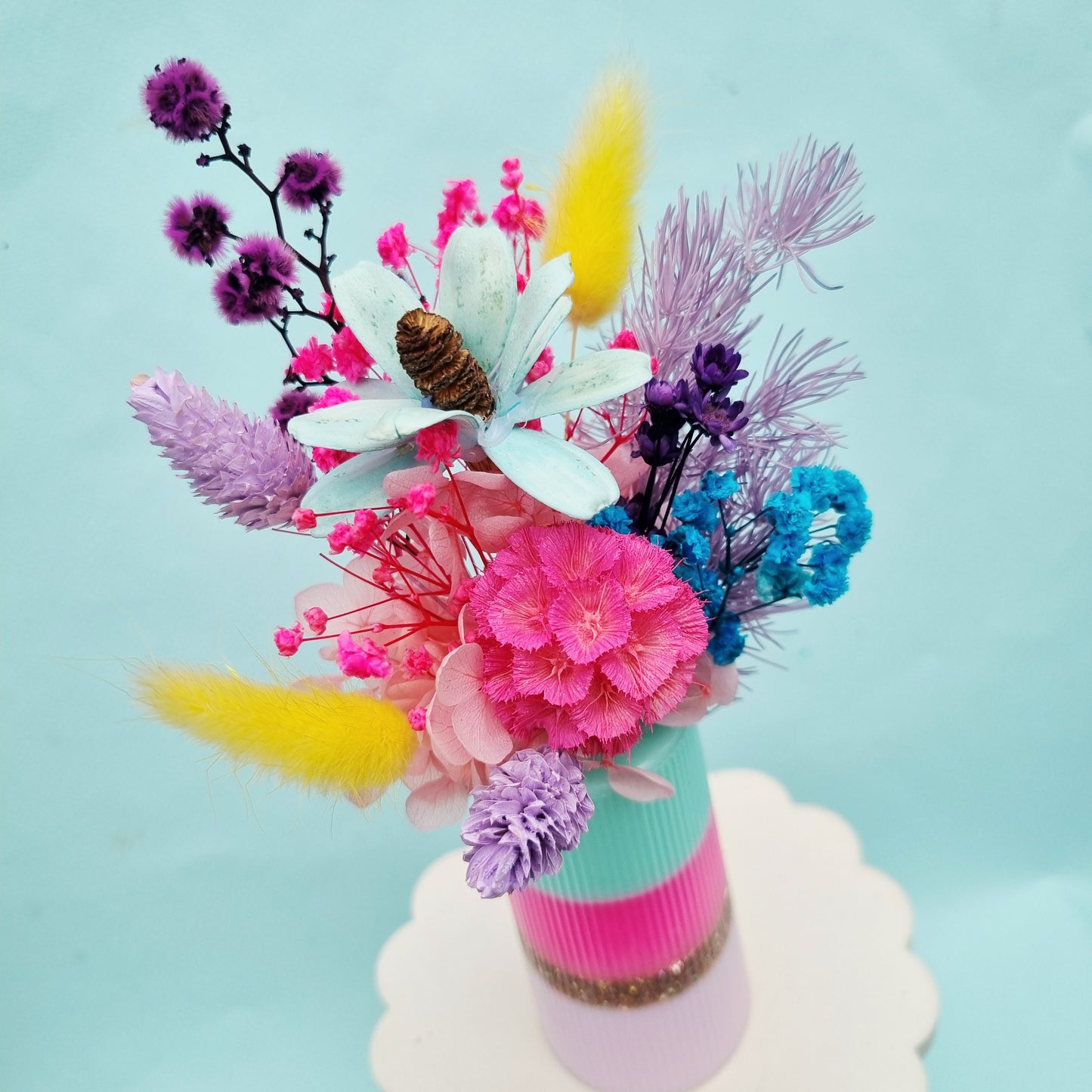 Mini posy & vase set