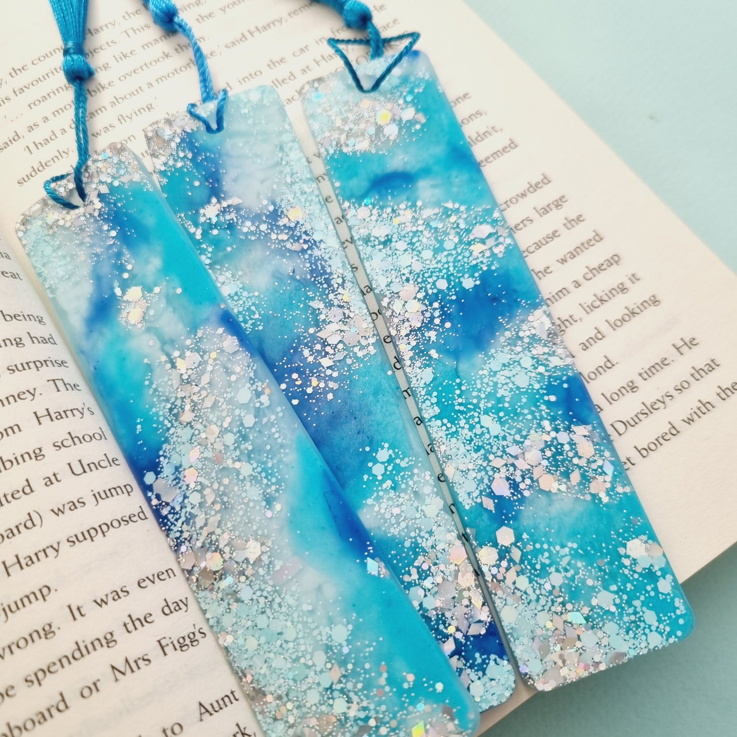 Resin bookmark