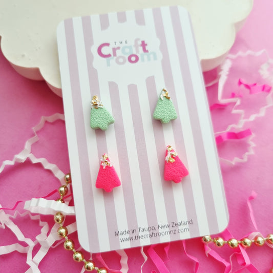 Christmas stud 2 pack