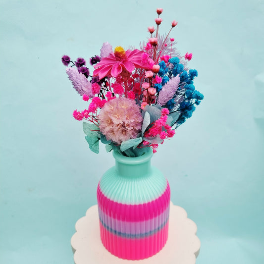 Mini posy & vase set (wide)