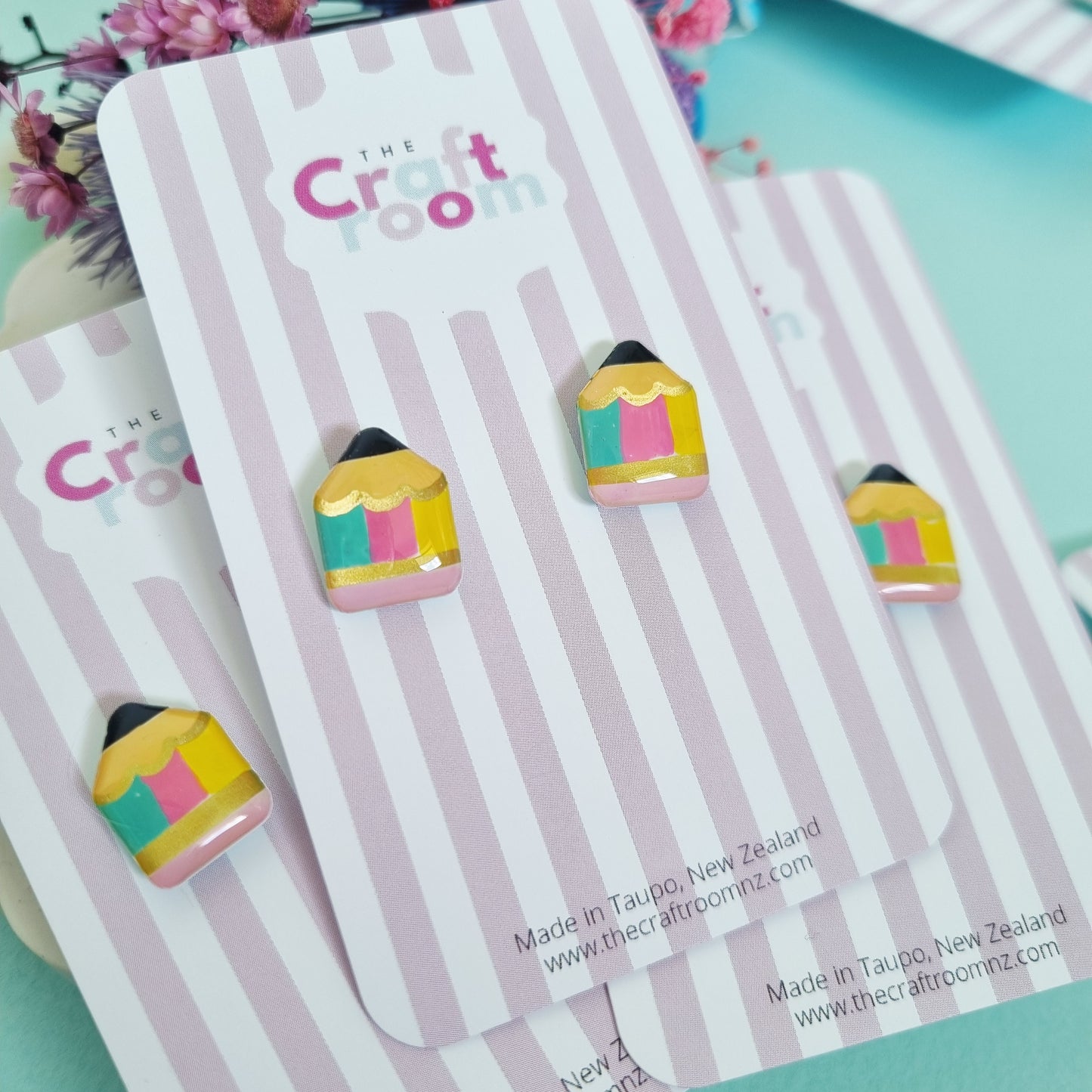 Educator pencil stud