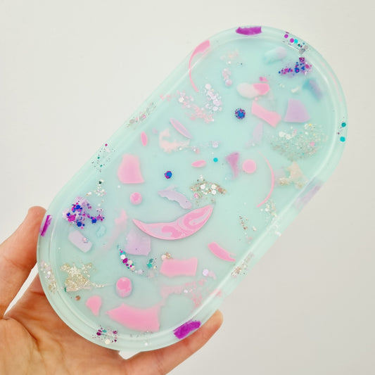 Trinket dish 'no waste' mint